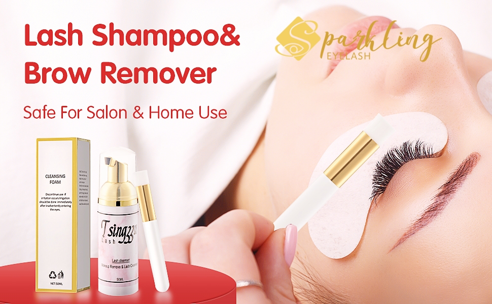 Detergente per extension ciglia con marchio privato: Sparkling Eyelash®