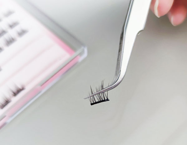 Ottieni ciglia più piene con le ciglia Press-On preincollate