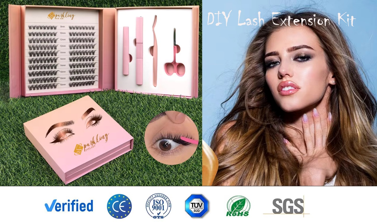 Ottieni il look perfetto con il kit cluster di ciglia fai-da-te al prezzo di fabbrica