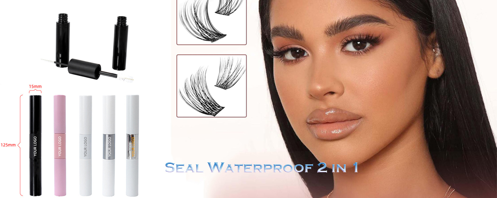 Un innovativo Lash Bond and Seal 2 in 1 che offre un'estensione delle ciglia impermeabile e di lunga durata