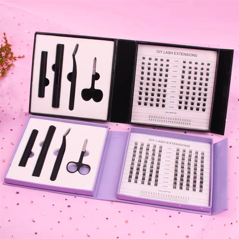 Kit di estensione ciglia per incollaggio e sigillante fai da te