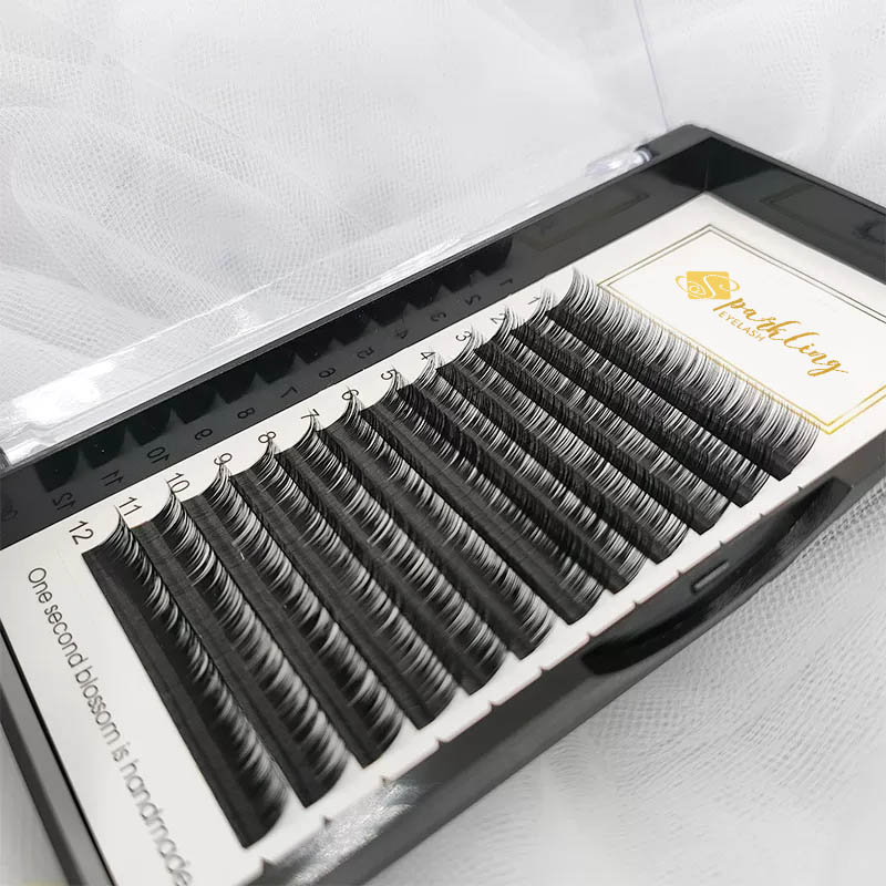 Extension Ciglia D Curl 15-20mm Mixed Tray Silk Classic Lash Extension Ciglia Individuali