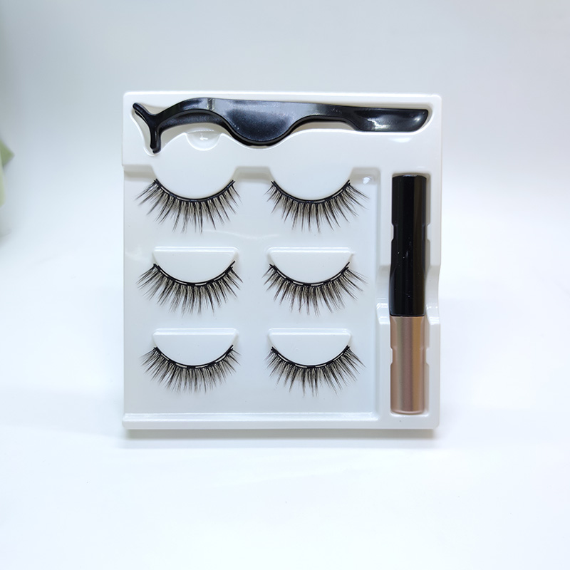 Ciglia magnetiche con eyeliner magnetico impermeabile