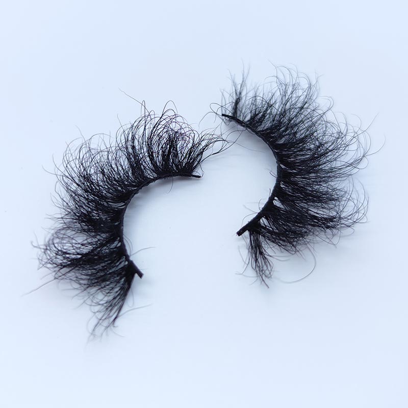 Real Mink Lashes Soffici ciglia finte D Curl Ciglia finte drammatiche